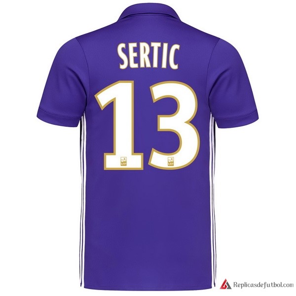 Camiseta Marsella Tercera equipación Sertic 2017-2018